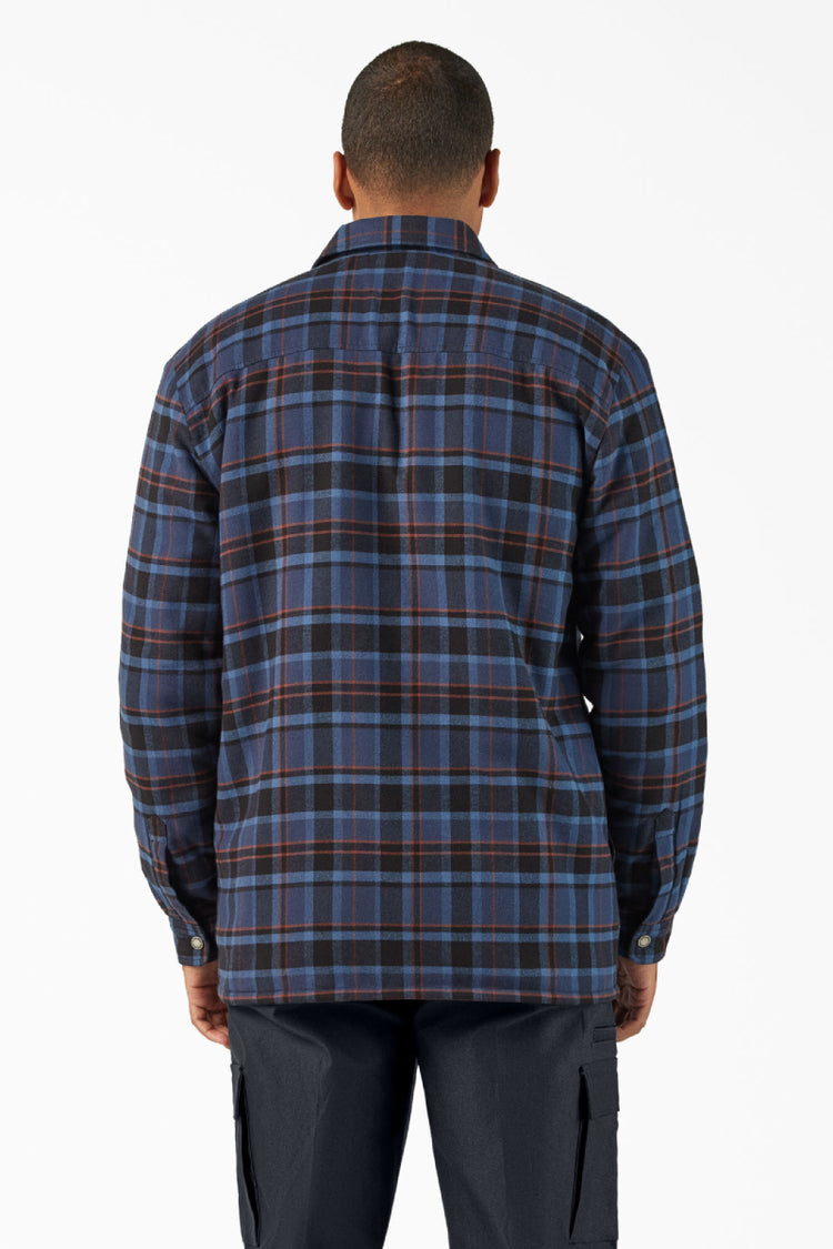Sherpa Lined Flannel Jacket - NVA