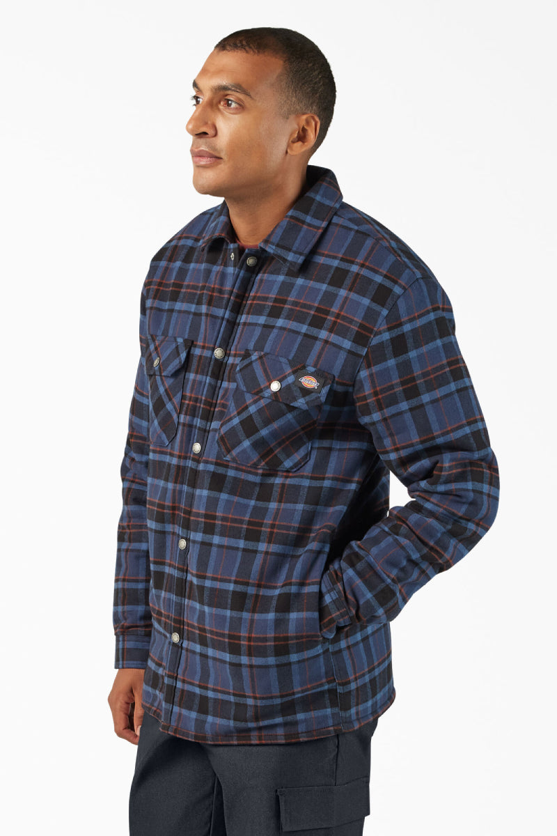 Sherpa Lined Flannel Jacket - NVA
