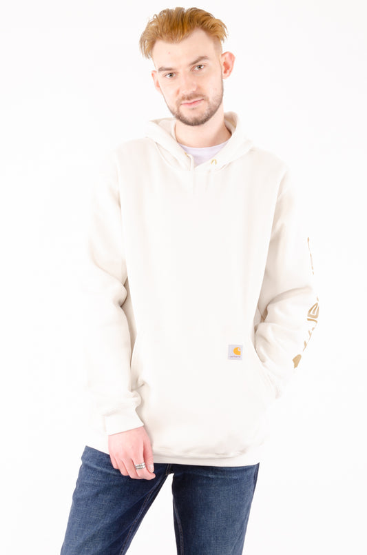 Logo Sleeve Hoodie - W03
