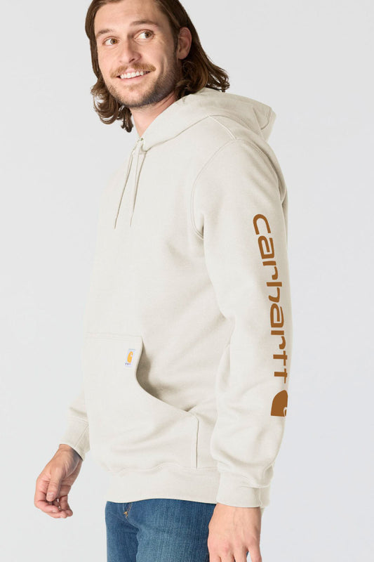 Logo Sleeve Hoodie - W03