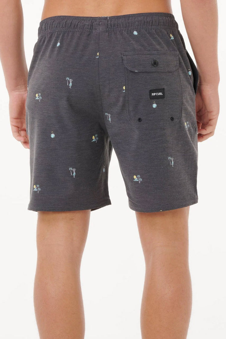 Skelly Breach 18" Volley Boardshorts - BLK