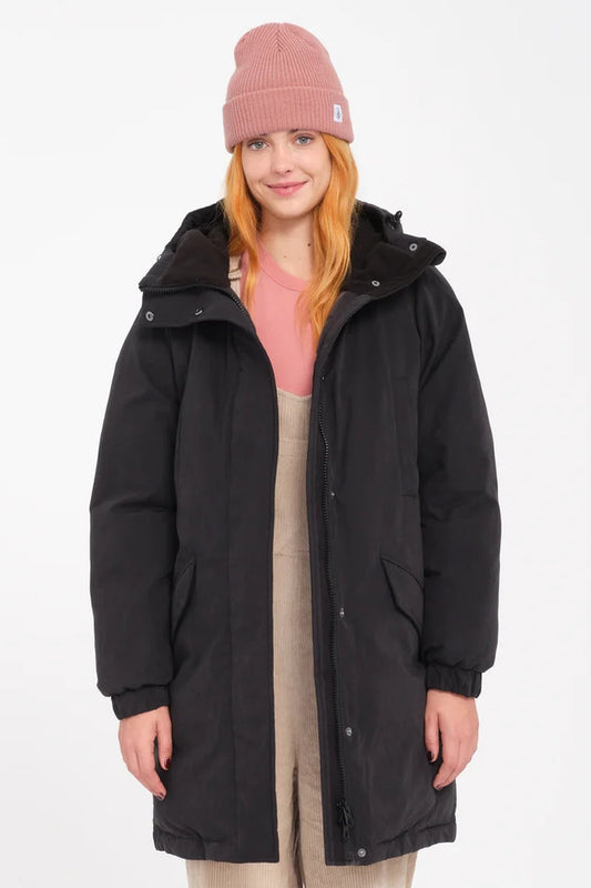 Sleep Puff Up Parka - BLK