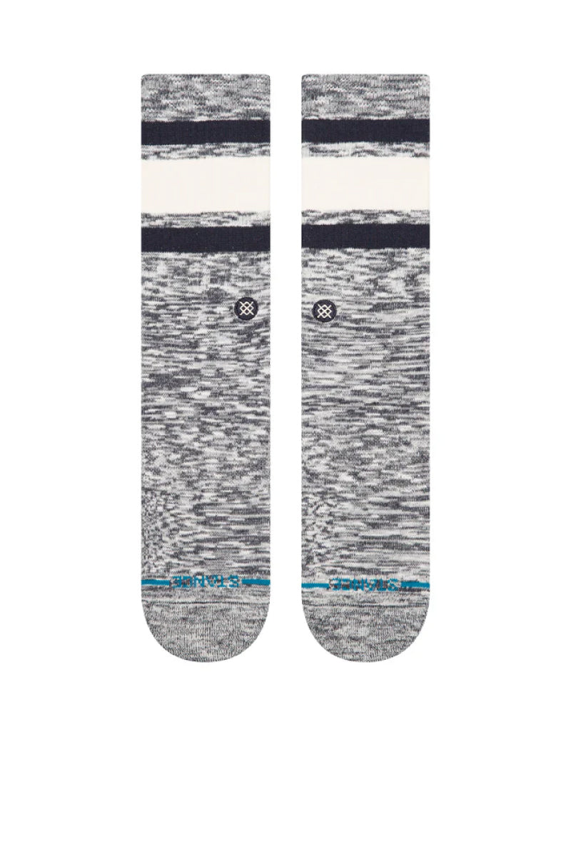 Slub Boyd Crew Sock - BLU