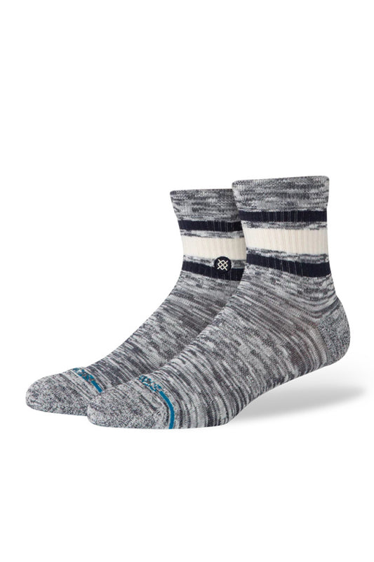Slub Boyd Quarter Sock - BLU