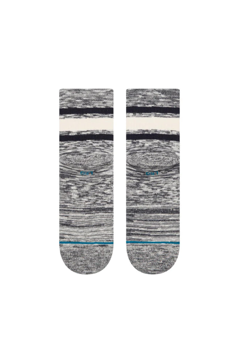 Slub Boyd Quarter Sock - BLU