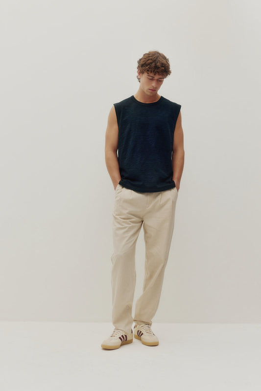 Slub Muscle Tank