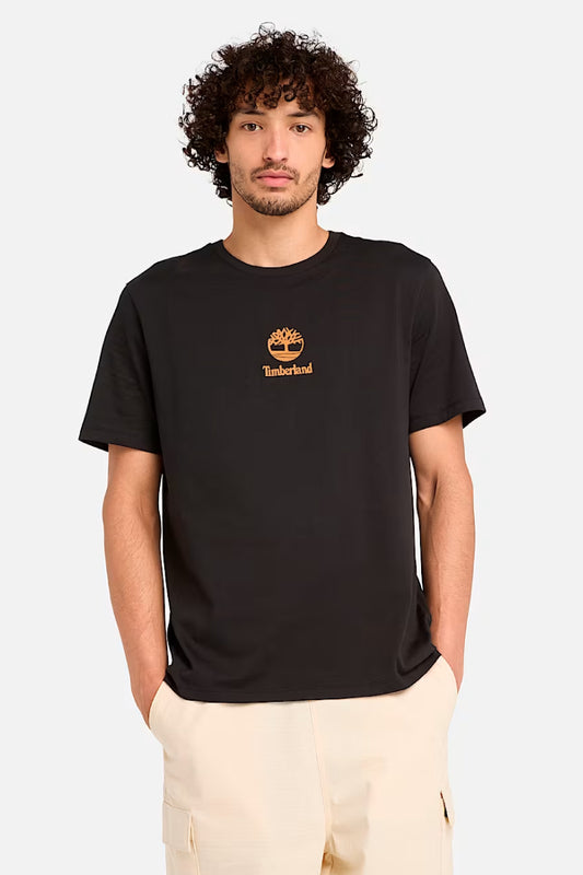 Small Logo Print Tee - BLK