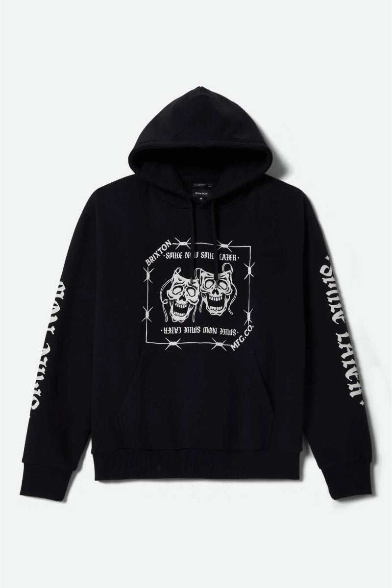 Smile Always Relaxed Hoodie - BLK
