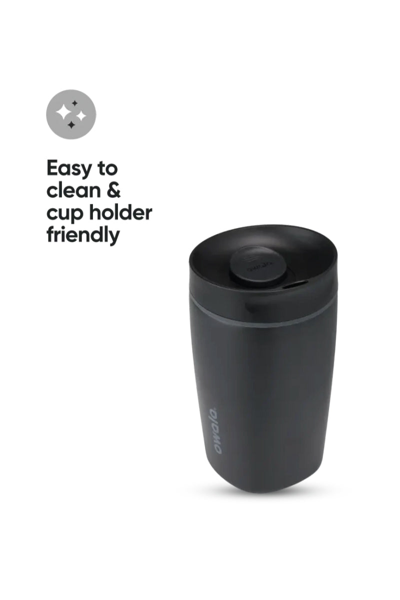 SmoothSip Slider Coffee Mug 12oz - Very Very Black - VDK