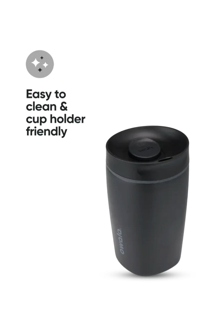 SmoothSip Slider Coffee Mug 12oz - Very Very Black - VDK