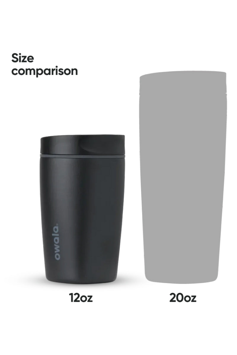 SmoothSip Slider Coffee Mug 12oz - Very Very Black - VDK