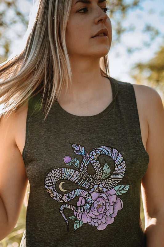 Snake Divine Muscle Tank - CHR