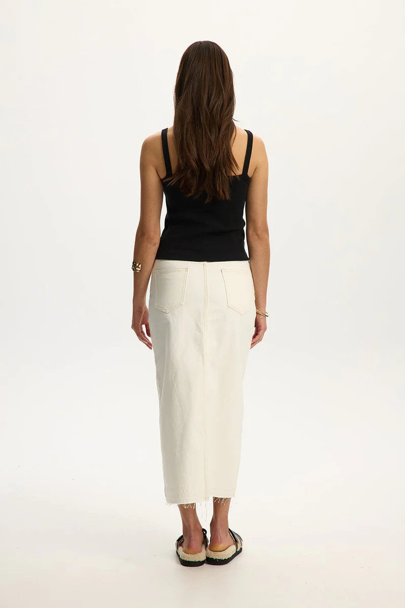 Solene Sexyback Tank - BLK