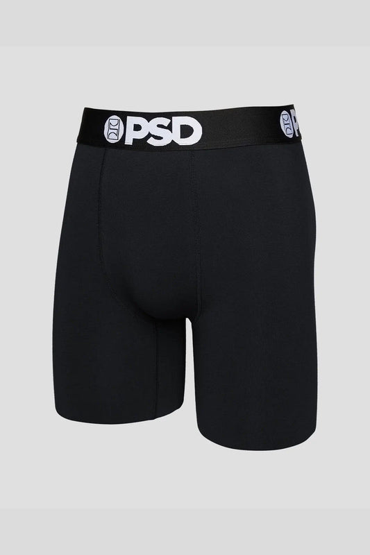 Solid 3-Pack Boxer Briefs - BLK