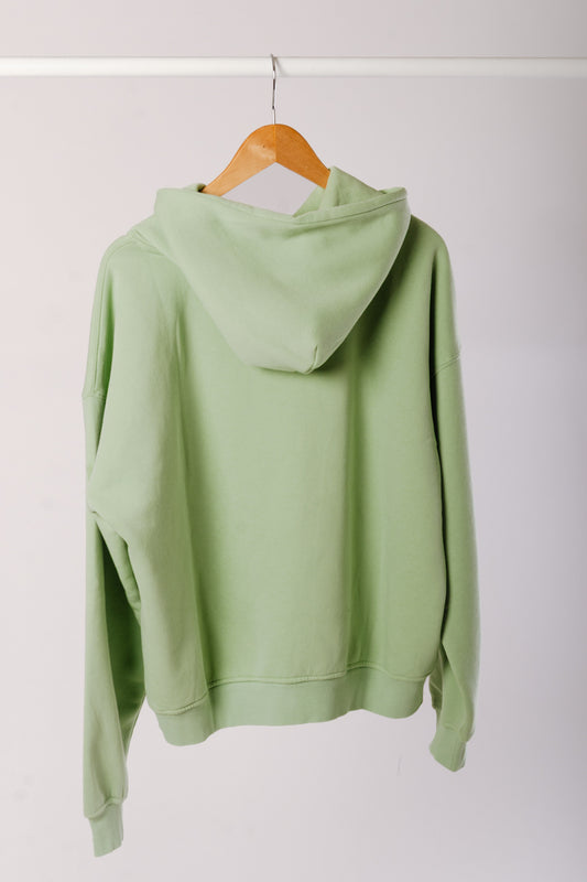 Solid Washed Hoodie - GRN