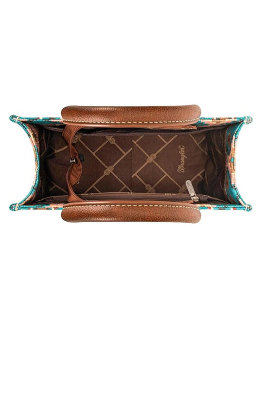 Southwest Crossbody Mini Tote - TUR