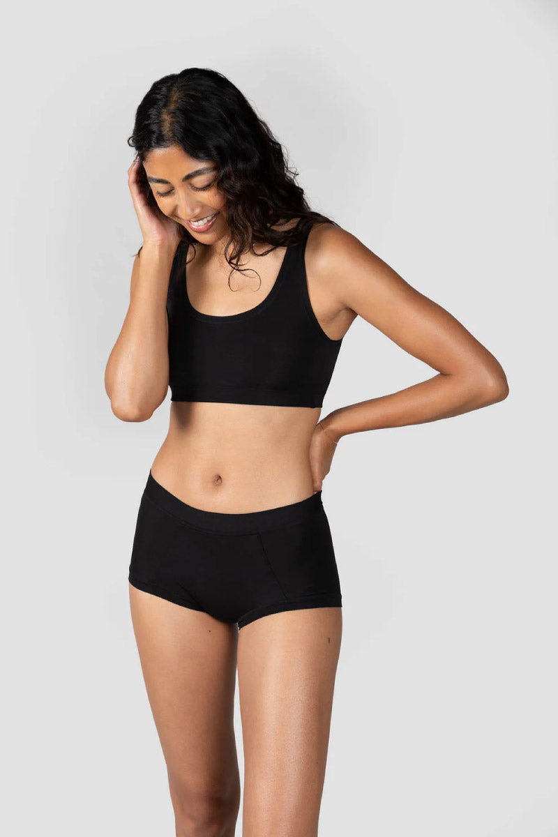 Sporty Bralette - Black - BLK