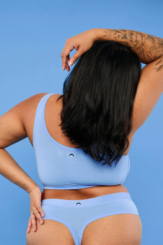 Sporty Bralette - Sky Blue - SKY