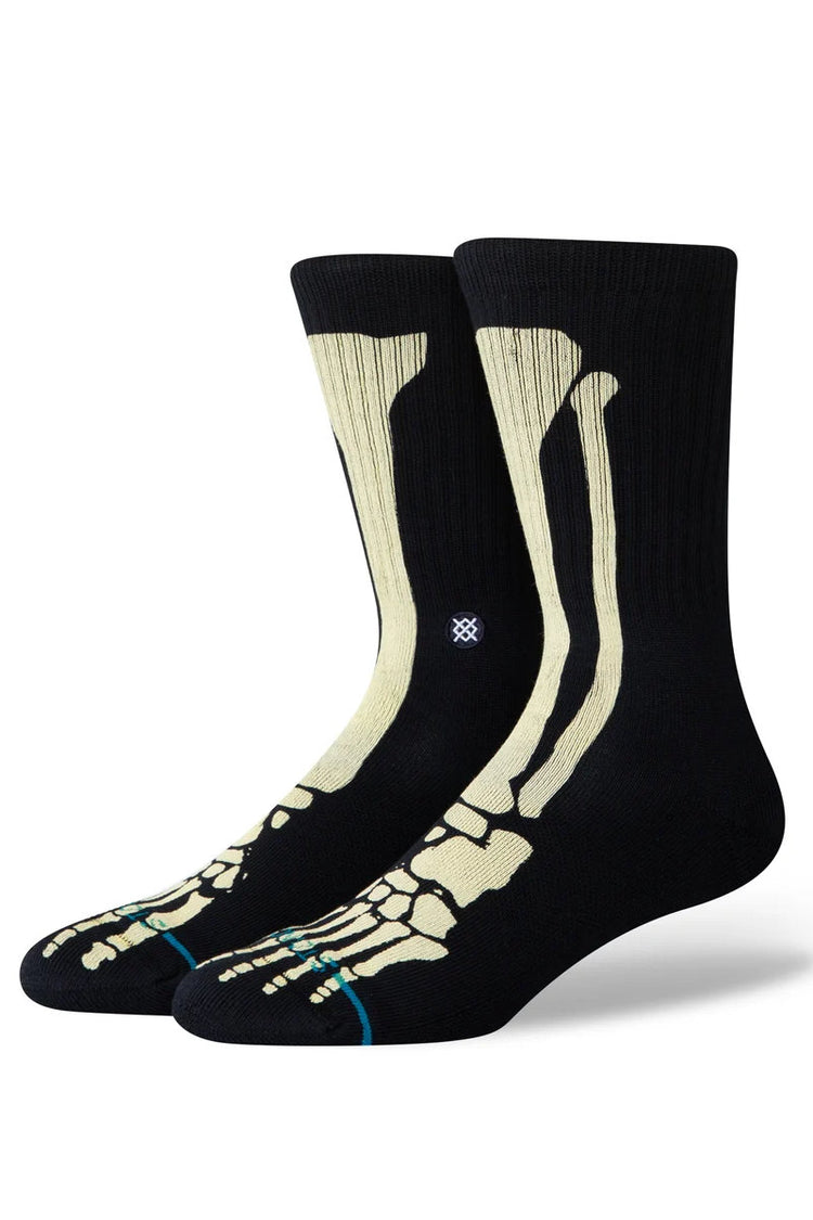Bones 3 Sock - BLK