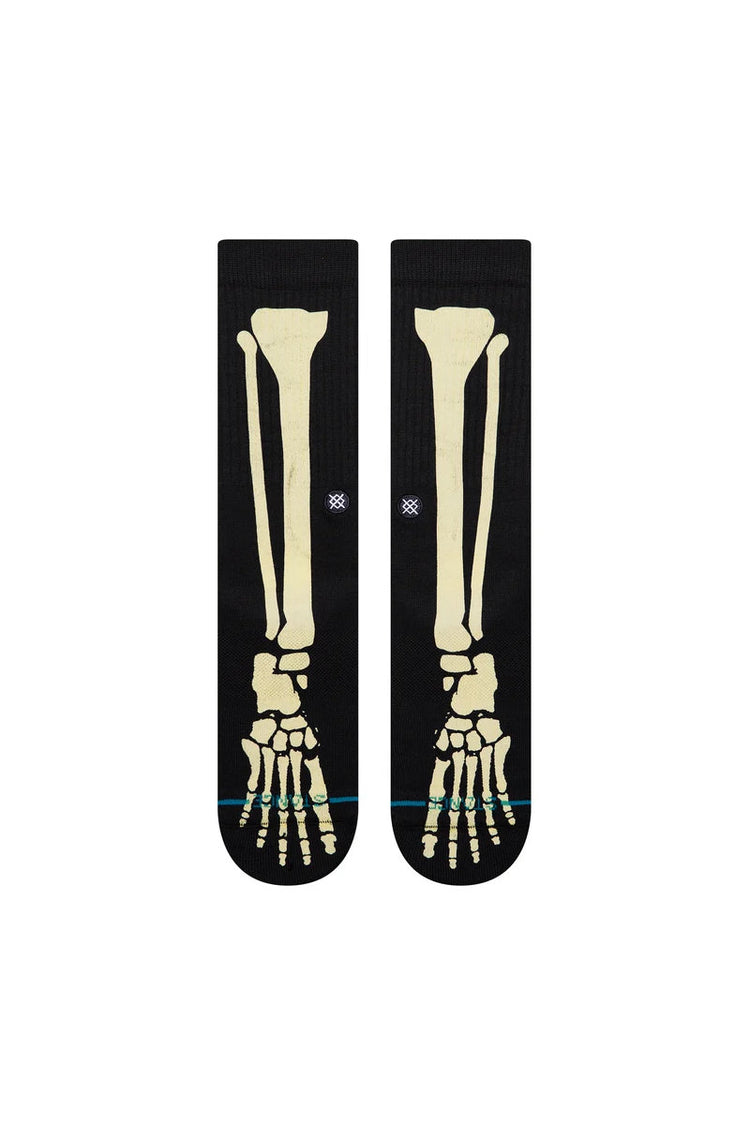 Bones 3 Sock - BLK