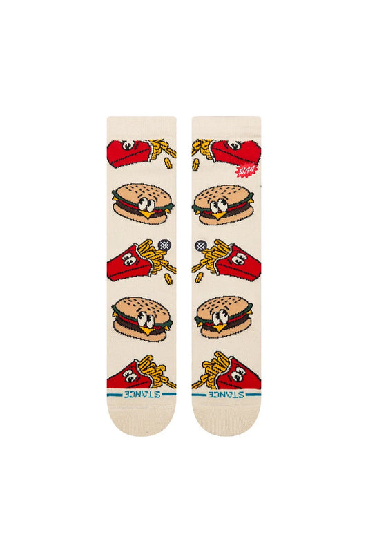 Combo Meal Crew Sock - TAN