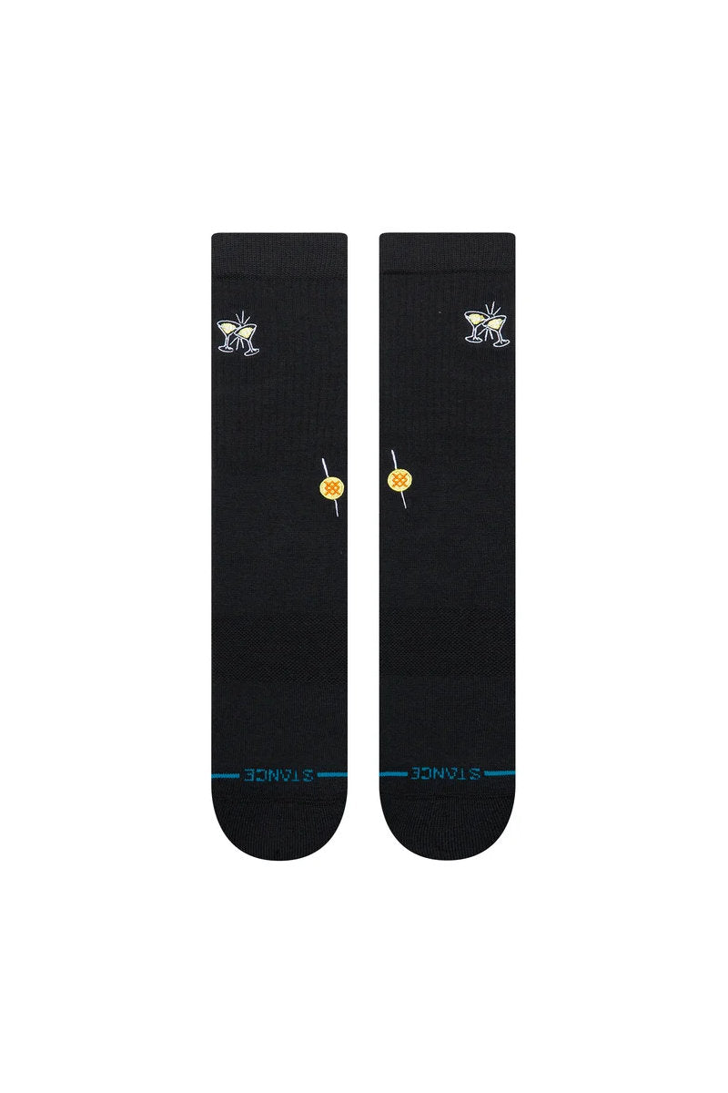 Extra Dirty Crew Sock - BLK
