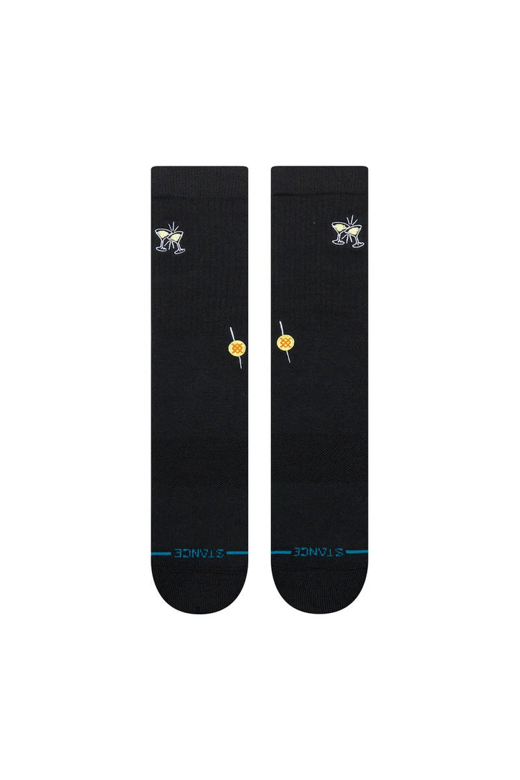 Extra Dirty Crew Sock - BLK
