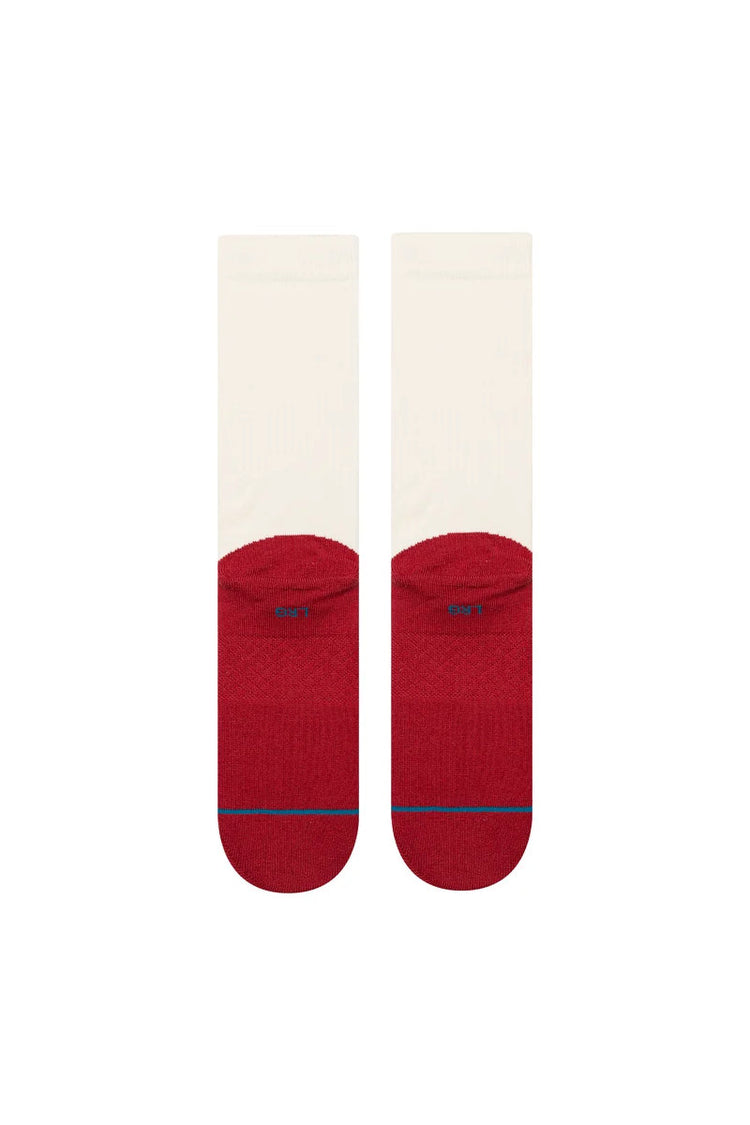 Heating Up Crew Sock - RED
