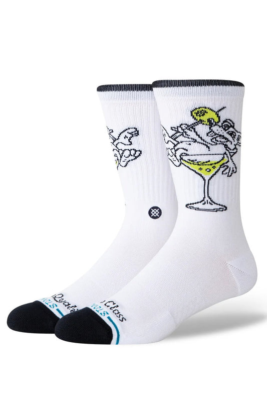High Quality Low Class Crew Sock - White