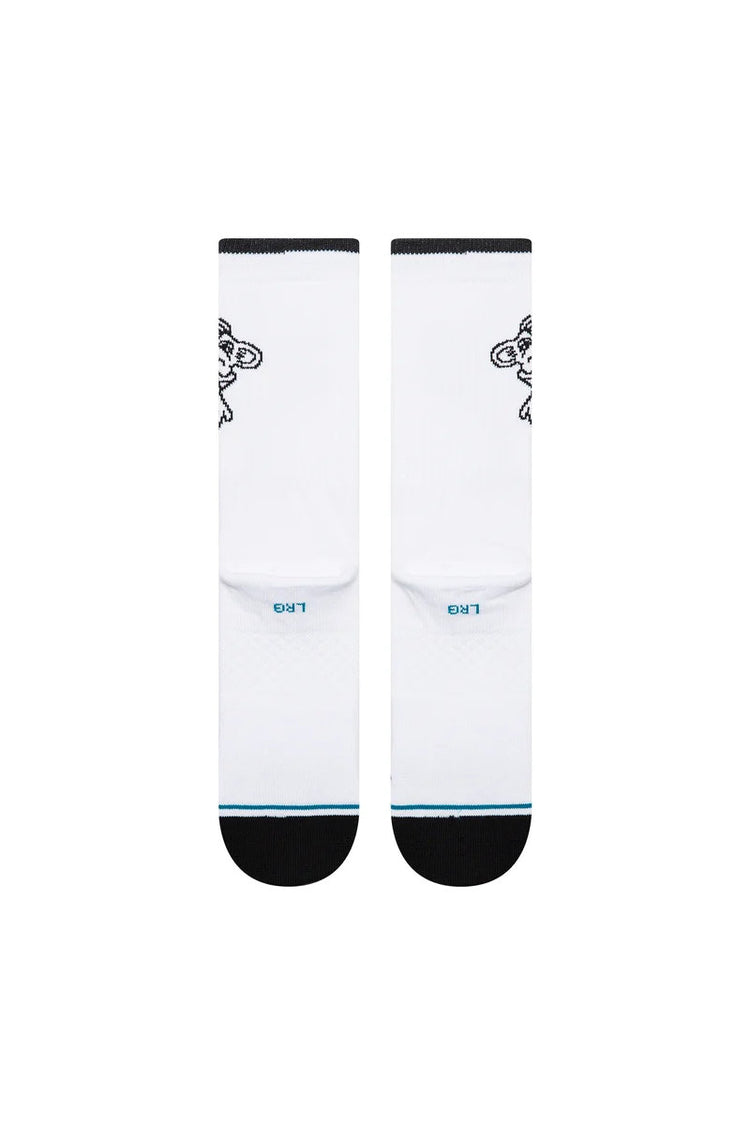 High Quality Low Class Crew Sock - White
