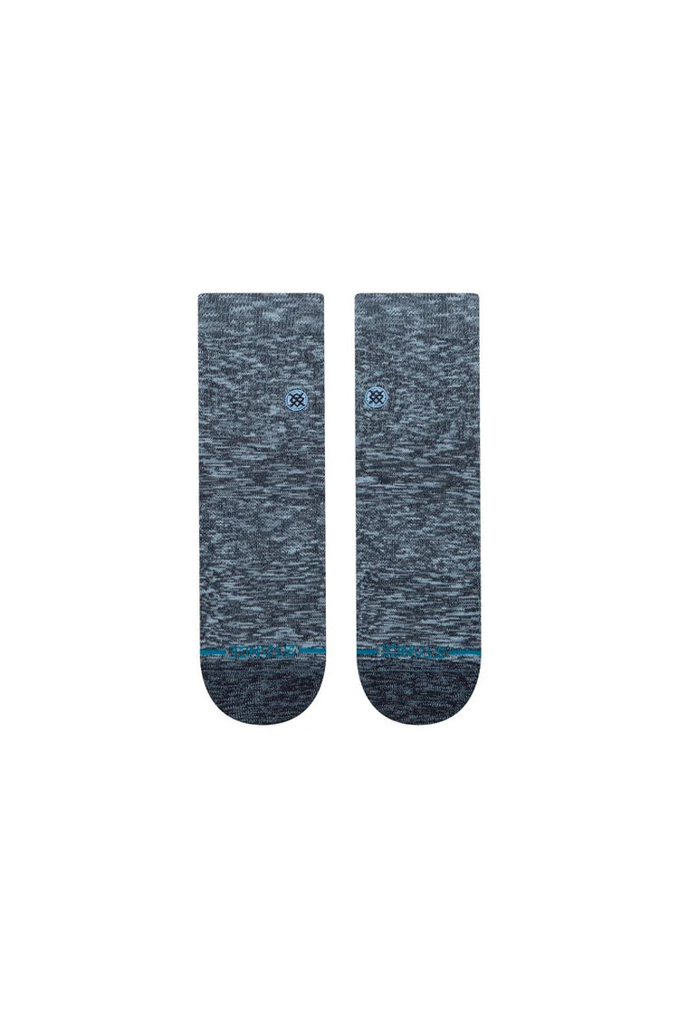 Slub Quarter Sock - NVY