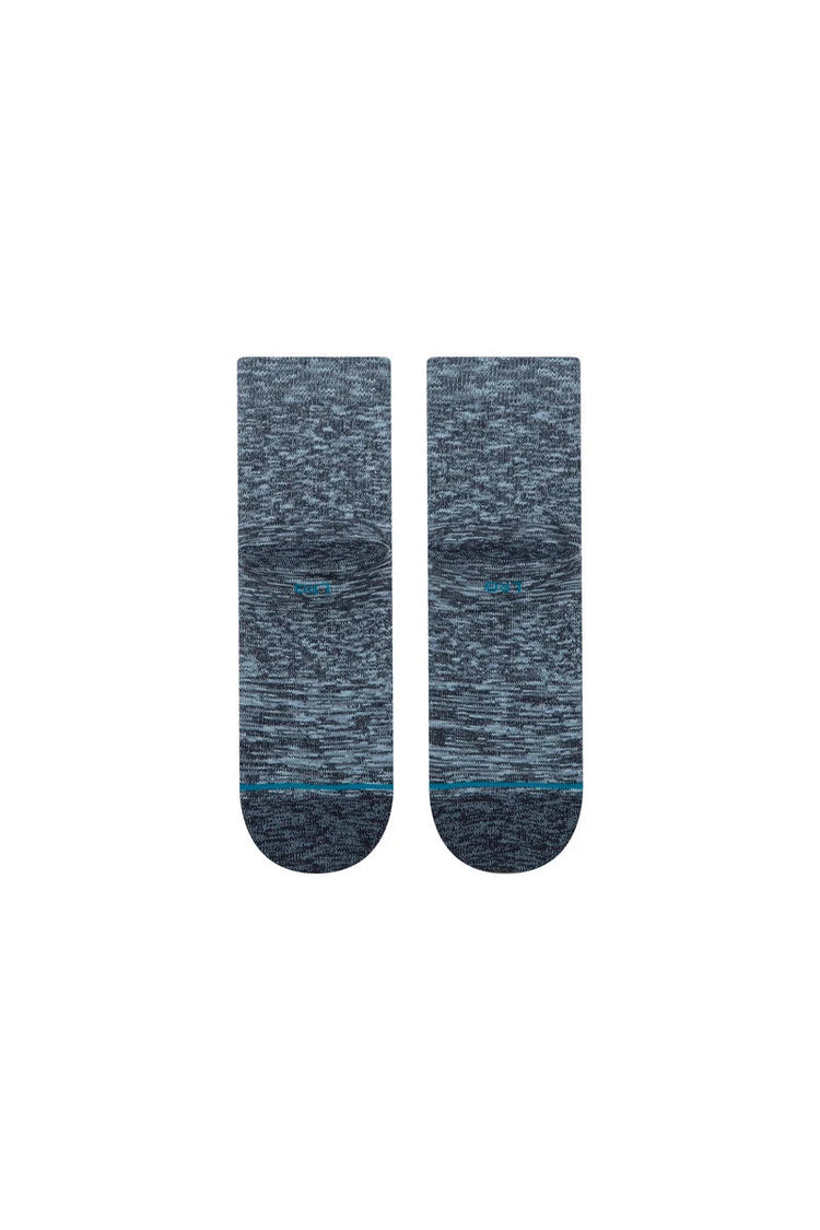 Slub Quarter Sock - NVY