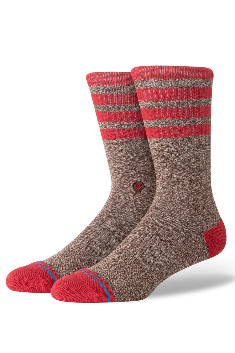 Sock Monkey Crew Sock - BRN