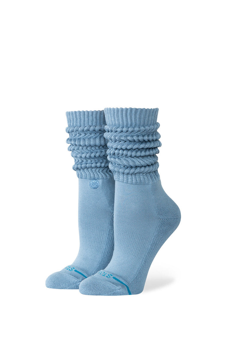 Icon Slouch Crew Sock - Windward Blue - WIB