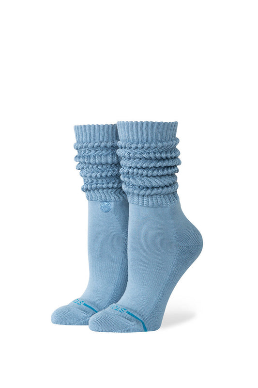 Icon Slouch Crew Sock - Windward Blue - WIB