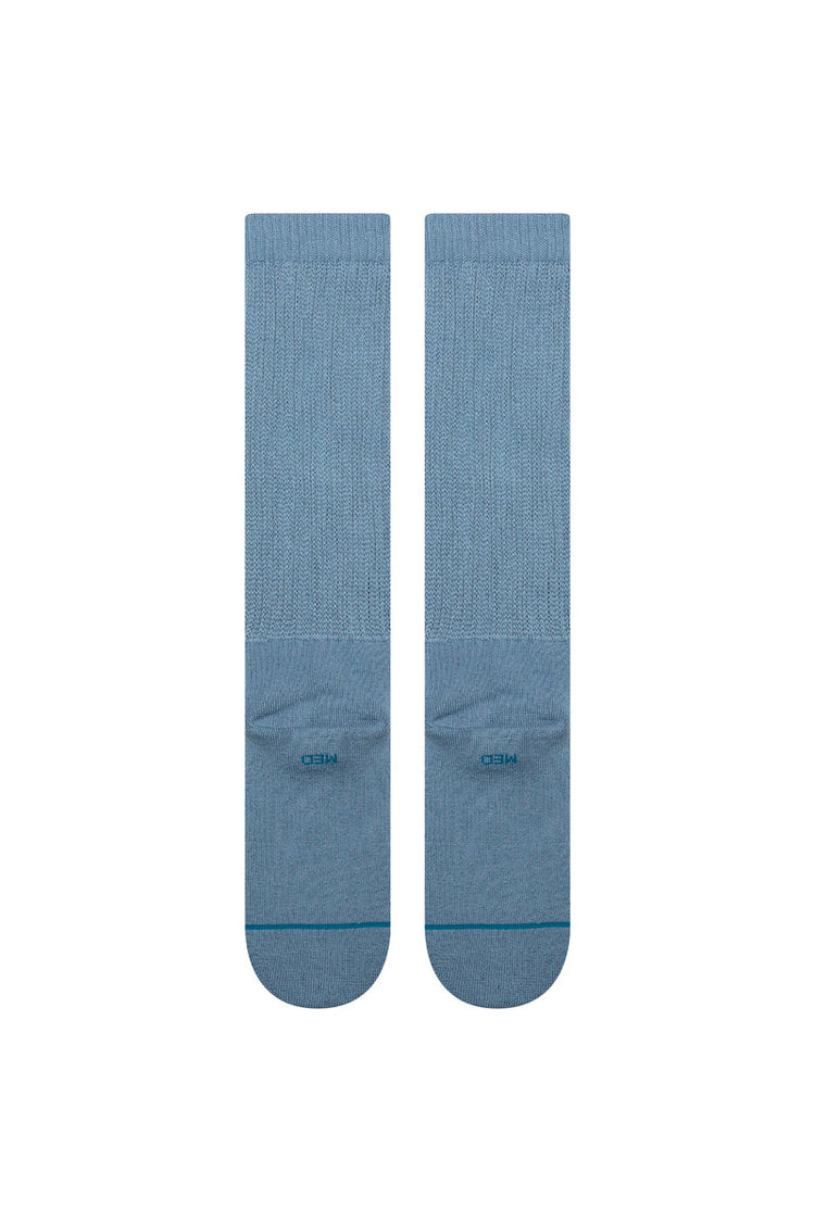 Icon Slouch Crew Sock - Windward Blue - WIB