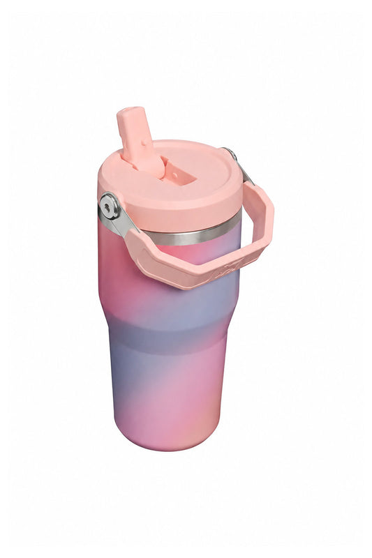 Iceflow Flip Straw Tumbler 20 oz - Sunset Spiral - SUN