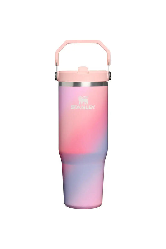 Iceflow Flip Straw Tumbler 30 oz - Sunset Spiral - SUN