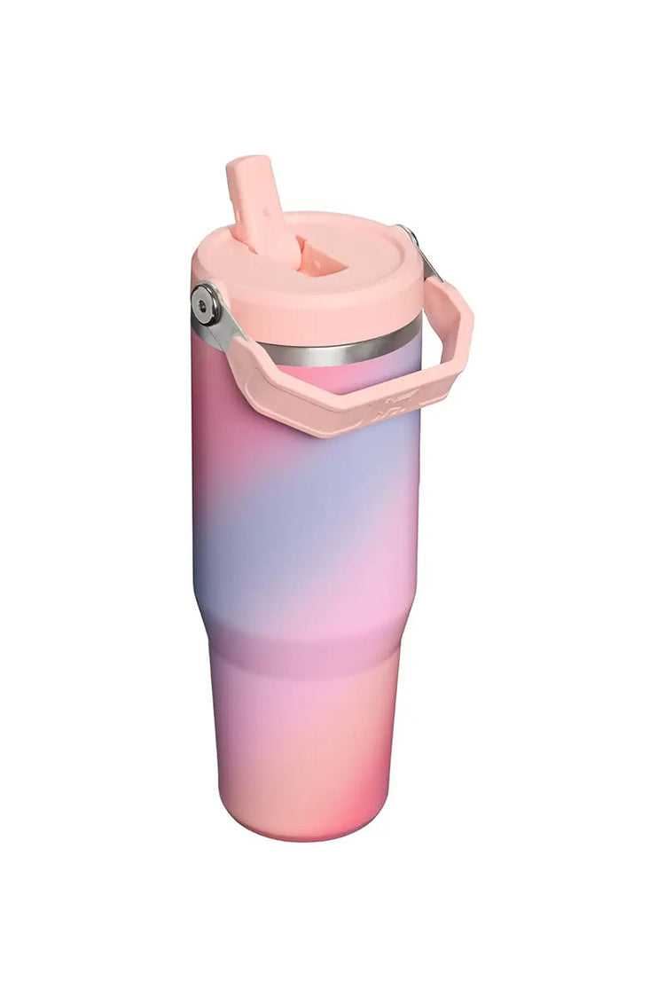 Iceflow Flip Straw Tumbler 30 oz - Sunset Spiral - SUN