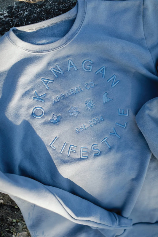 Unisex Steel Embroidered Community Crew - STE