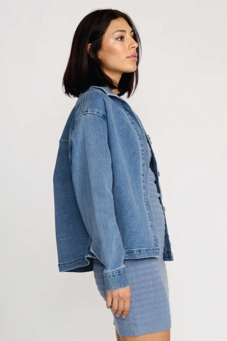 Stoned Boyfriend Shacket - DER