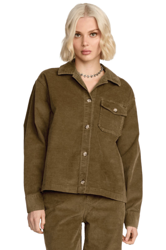 Stoned Boyfriend Shacket - OLV