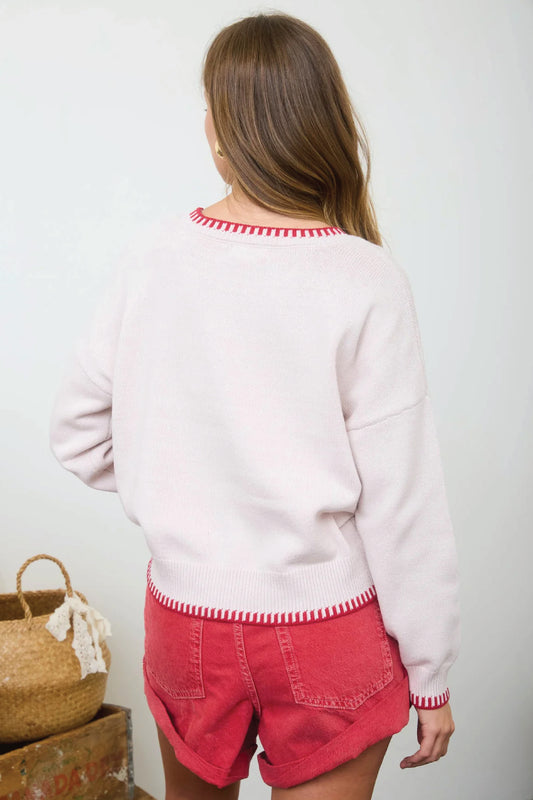 Strawberry Sweater - OAT
