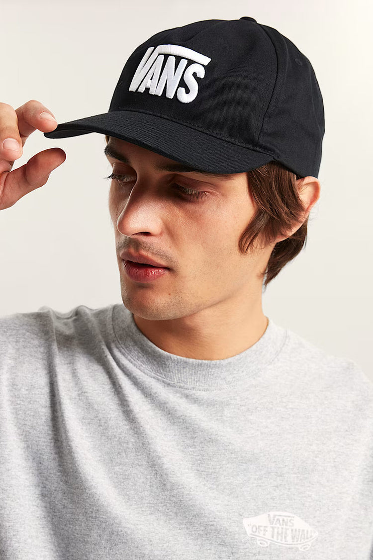 Stretch Logo Snapback Hat - BLK