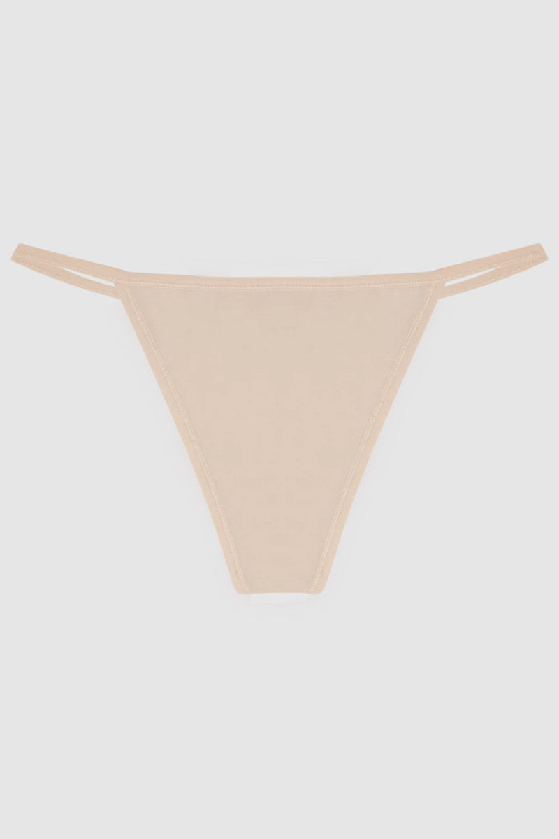 String Thong - Beige - BEI