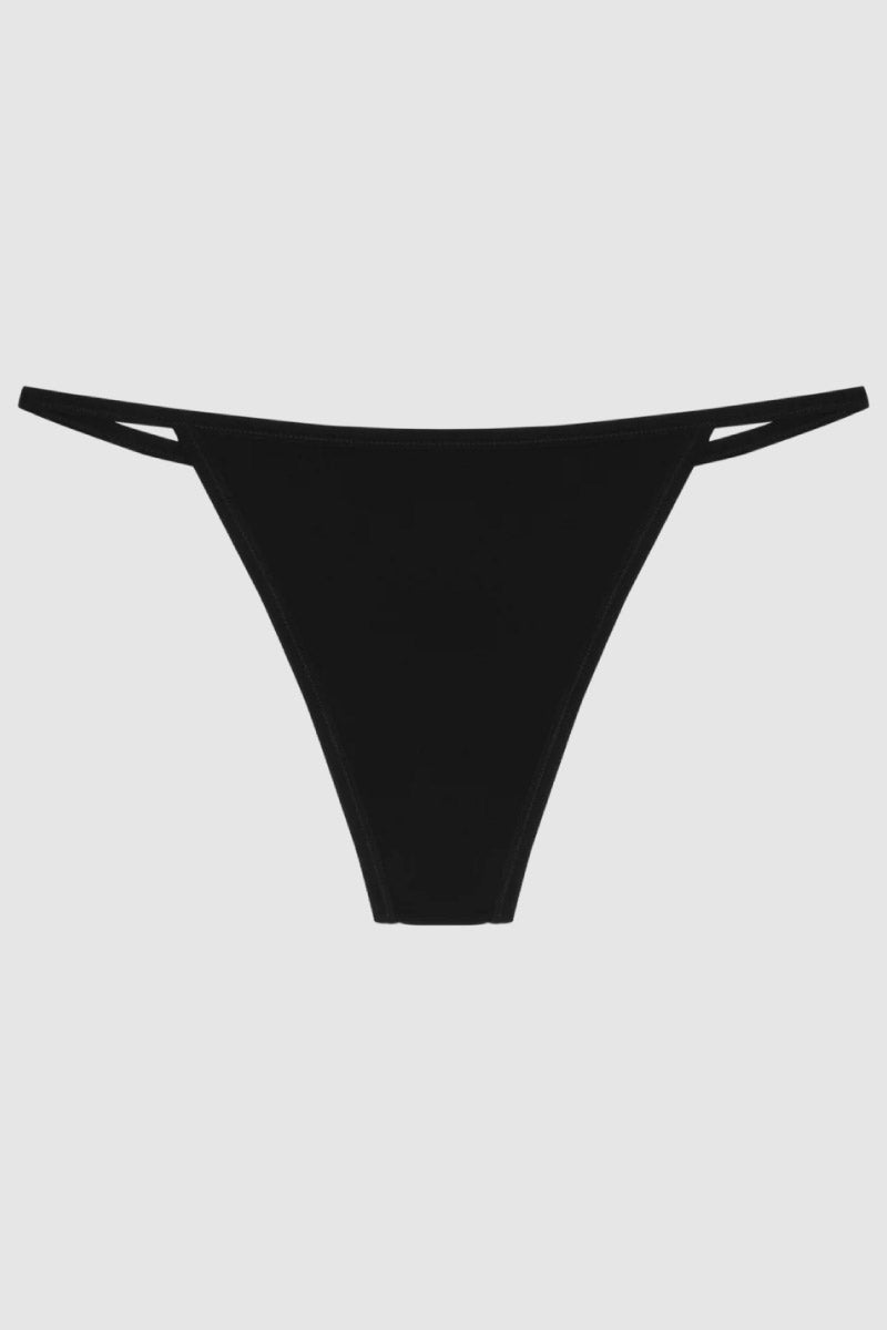 String Thong - Black - BLK