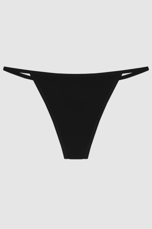 String Thong - Black - BLK