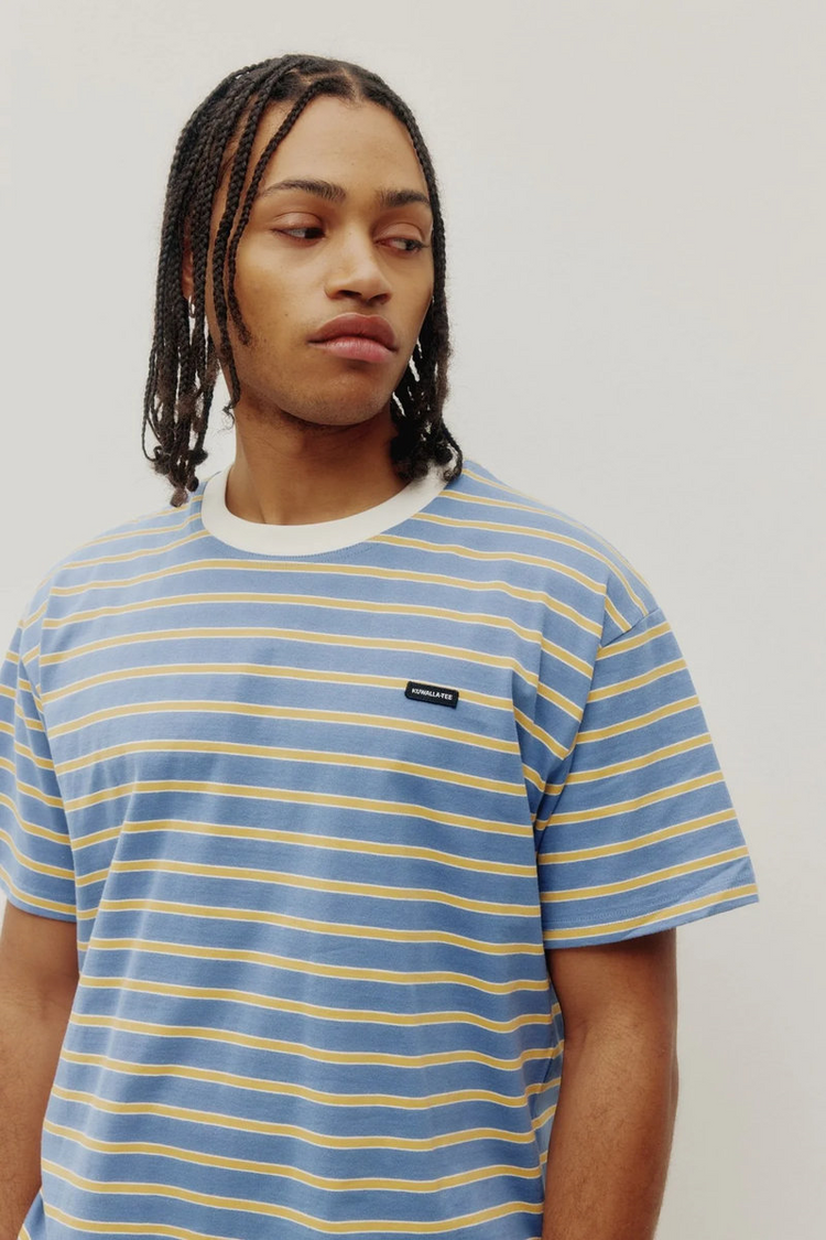 Stripe Tee - BLU