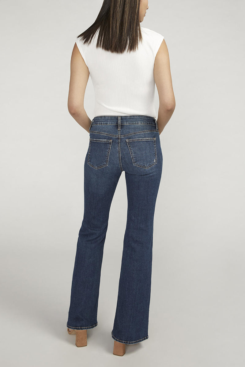 Suki Curvy Fit Midrise Flare Jeans - 31