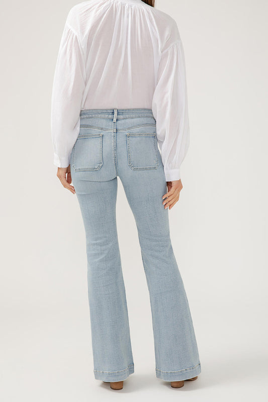 Suki Mid Rise Flare Jeans - 31